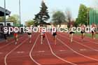 The 75 metres, 2025 NEGP No. 1, Monkton Stadium, Jarrow. Photo: David T. Hewitson/Sports for All Pics